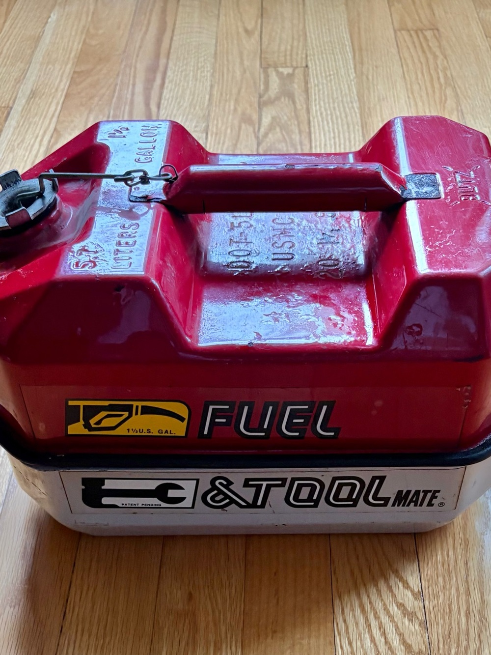 Fuel Red Portable Gas Can -